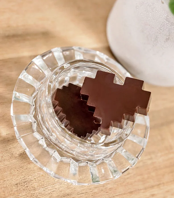 choclate hearts front